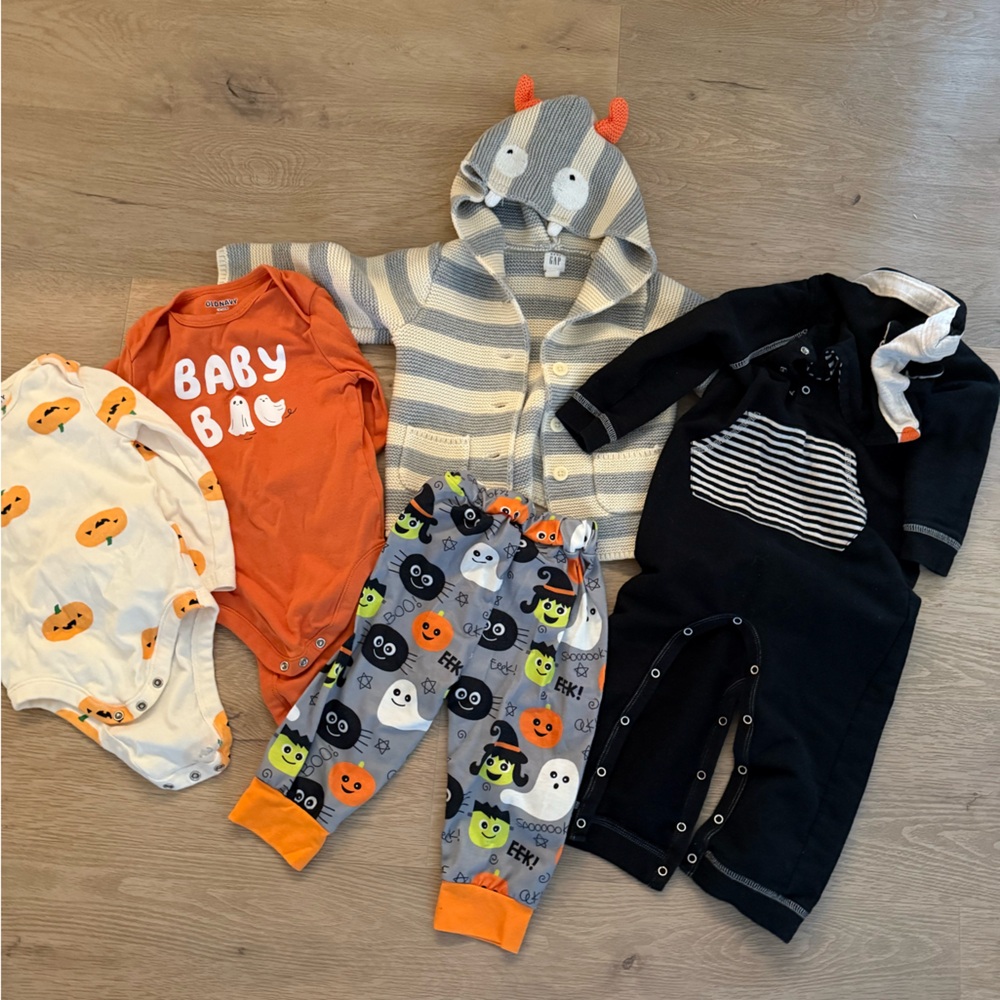Kids Halloween Clothing Bundle